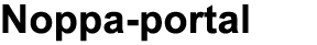 Noppa-portaalin logo